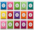 Colorful cornstarch